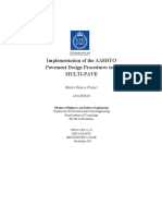 Implementation of The AASHTO Pavement Design Procedures Into MULTI-PAVE PDF
