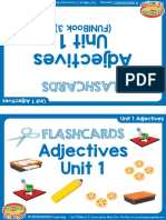 Adjectives Unit 1: © BINGOBONGO Learning