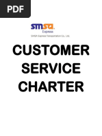 SMSA Customer Service Charter