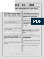 Estudio de Caso Manera Inadecuada de Comunicarse Por Parte de Un Aprendiz PDF
