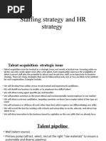 Staffing Strategy and HR Strategy