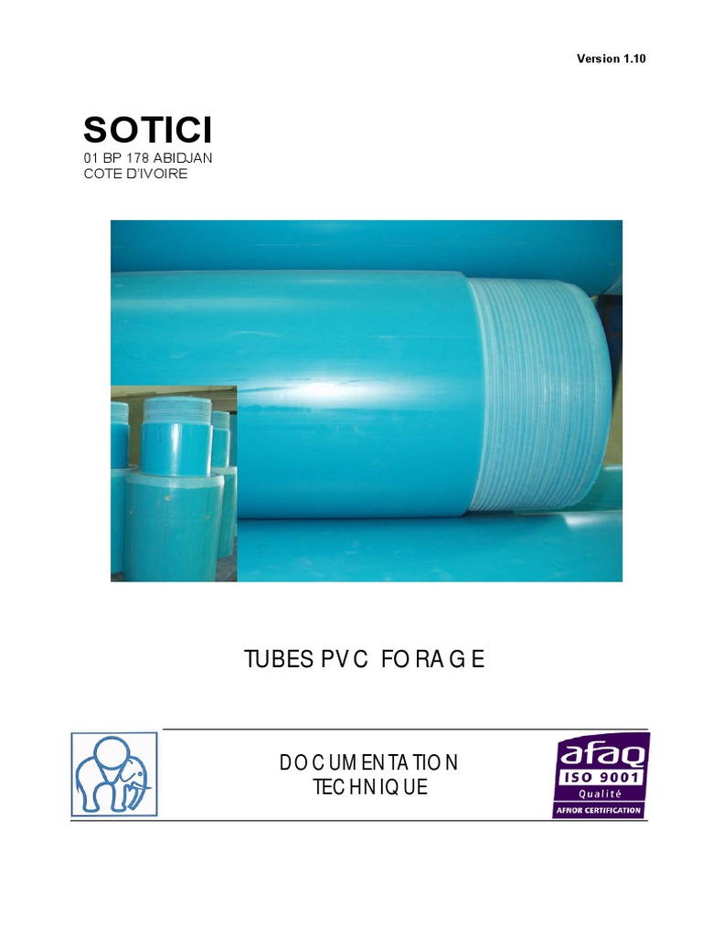 Forage PVC V1.10 PDF | PDF | Forage | Corrosion