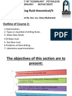 Drilling Fluid theoretical/II: President By:Ass. Lec. Dena Mahmood