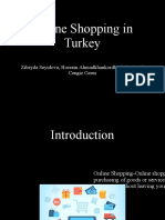 Business Communications Online Shopping Presentation