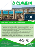 Baelo Claudia y Tarifa, Con Almuerzo. Cartel. 1 Día PDF