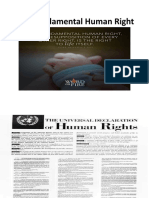 The Fundamental Human Right