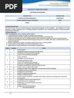 College of Computer Science Software Department