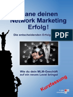 Grundlagen Network Marketing Kurzfassung