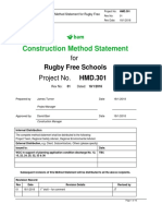 Construction Method Statement: Rugby Free Schools HMD.301