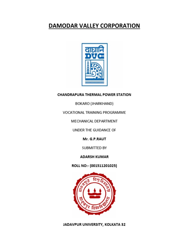 Damodar Valley Corporation PDF