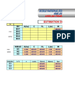 Estimation Des Apports Au SBV: BV A (Ha) C I% L (M) M BV1 BV2 BV3 BV4 BV5