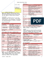 Python Cheat PDF