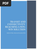 B-NESI Report on Transit (May 10, 2016)