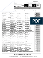 Paradise High School Annual Test Results