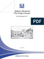 Salisbury Museum, The King's House: 2017 Festival of Archaeology Report