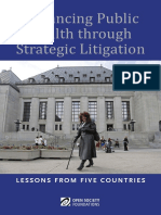 Advancing Public Health through Strategic Litigation