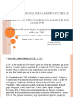 Formation Sur La Libert+® Syndicale Convention 87 ET 98 de l'OIT Janvier 2020 - Copie