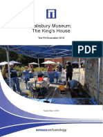 Salisbury Museum, The King's House: 2018 Festival of Archaeology Report