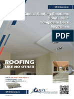 Roofing: Global Roofing Solutions Bond-Lok™ Composite Deck 50/270mm