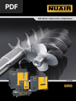 Sirio: Belt-Driven Rotary Screw Compressors