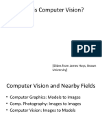 What Is Computer Vision?: (Slides From James Hays, Brown University)