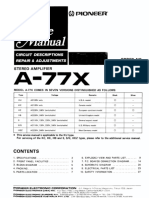 Pioneer A 77X - ARP 691 0 Service Manual
