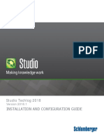 Studio Techlog 2018 1 Installation Configuration Guide
