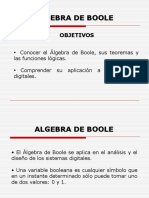ALGEBRA DE BOOLE