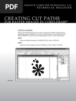 Creating Cut Paths: For Raster Images in Coreldraw