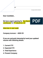 Gmail - Job - Exe Electrical (Jambusar) PDF
