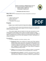 PRACTICA N 5 Determinación de Sustancia Nitrogenadas No Proteicas PDF