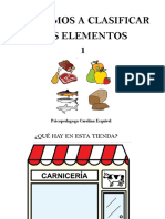 ¿Clasifiquemos Elementos 1 PDF