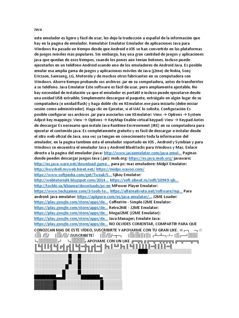Java Pdf Java Lenguaje De Programación Android Sistema Operativo