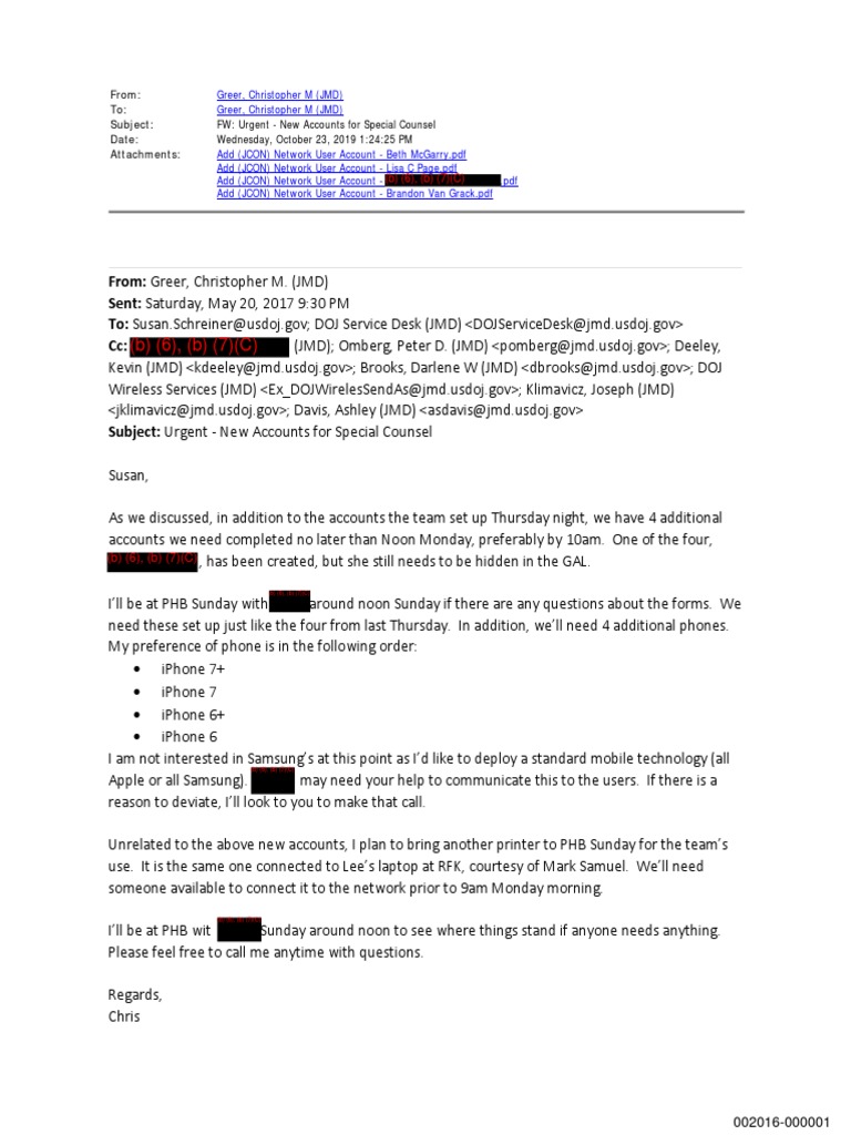 09.04.20. - Communications Strzok and Page | PDF | I Phone | Business