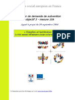 Formulaire Demande de Subvention FSE - Final