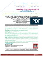 Pharmaceutical Sciences: Short Term Vs Long Term Compression Dressing in Varicose Vein Management After Surgery