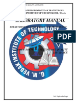 Laboratory Manual: Semester: - Viii