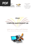 Computer Maintenance Lab PDF