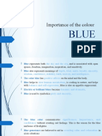 Importance of The Colour Blue