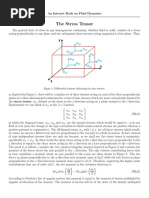 The Stress Tensor: An Internet Book On Fluid Dynamics