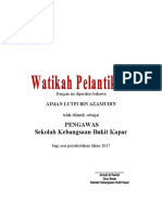 5 Sijil Watikah Pelantikan