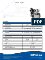 404D-22 Industrial Diesel Engine: Specifications