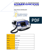 Ficha Técnica Desfibrilador