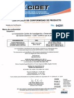 3.cert Conformidad Producto PTs PDF