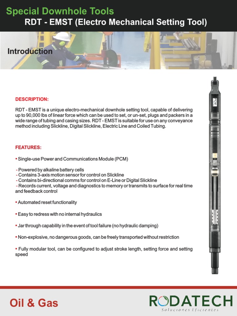 RDT - EMST: Electro-Mechanical Tool Guide | PDF