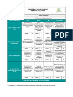 Rubrica - Evaluacion - Unidad 1 PDF