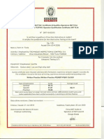 Prove Non Distruttive: Certificato Di Qualifica Operatore SNT Tcla Non-Destructive Testing: Operator Qualification Certificate SNT Tcla