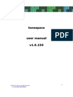 Tonespace User Manual