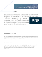 Dimension Colectiva Derecho Libertad PDF