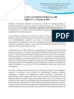 COMUNICADO A LA OPINIÓN PÚBLICA #8- FENDIDOC (1) (1)